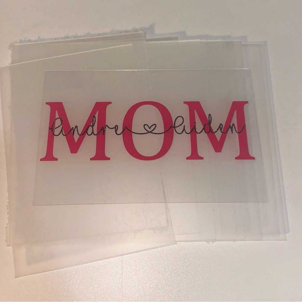 Plexiglass 4x6 Mom Sign